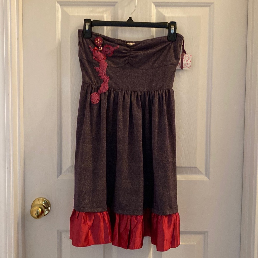 Free People Lace Purple Dress